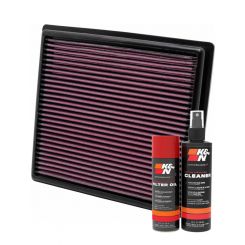 K&N Air Filter 33-2443 + Aerosol Recharge Kit