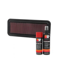 K&N Air Filter 33-2486 + Aerosol Recharge Kit