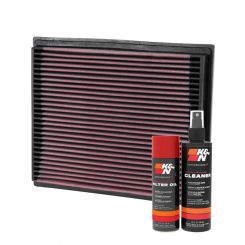 K&N Air Filter 33-2675 + Aerosol Recharge Kit