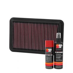 K&N Air Filter 33-2676 + Aerosol Recharge Kit