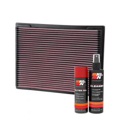 K&N Air Filter 33-2703 + Aerosol Recharge Kit
