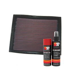 K&N Air Filter 33-2737 + Aerosol Recharge Kit