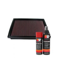 K&N Air Filter 33-2759 + Aerosol Recharge Kit