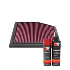 K&N Air Filter 33-2773 + Aerosol Recharge Kit