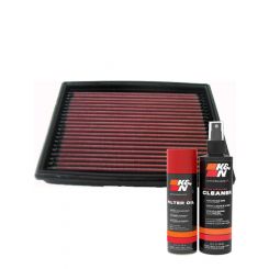 K&N Air Filter 33-2813 + Aerosol Recharge Kit