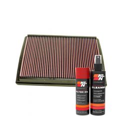 K&N Air Filter 33-2848 + Aerosol Recharge Kit