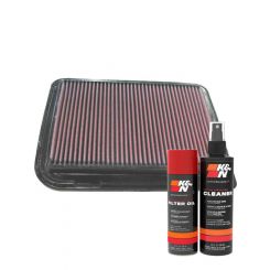 K&N Air Filter 33-2852 + Aerosol Recharge Kit