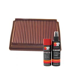 K&N Air Filter 33-2866 + Aerosol Recharge Kit