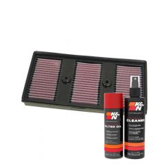K&N Air Filter 33-2869 + Aerosol Recharge Kit