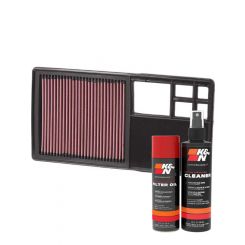 K&N Air Filter 33-2920 + Aerosol Recharge Kit