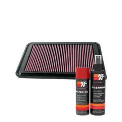 K&N Air Filter 33-2924 + Aerosol Recharge Kit