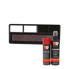 K&N Air Filter 33-2932 + Aerosol Recharge Kit