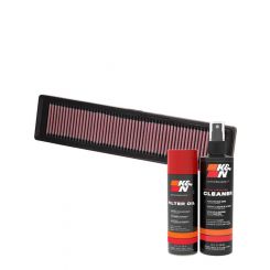 K&N Air Filter 33-2937 + Aerosol Recharge Kit