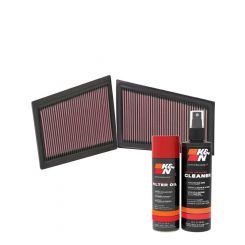 K&N Air Filter 33-2940 + Aerosol Recharge Kit