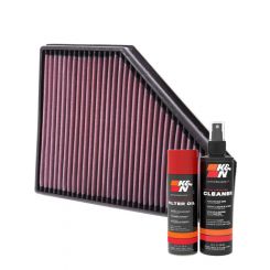 K&N Air Filter 33-2942 + Aerosol Recharge Kit
