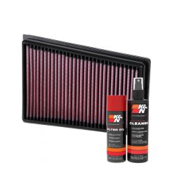 K&N Air Filter 33-2944 + Aerosol Recharge Kit