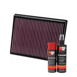 K&N Air Filter 33-2959 + Aerosol Recharge Kit