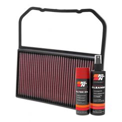 K&N Air Filter 33-2994 + Aerosol Recharge Kit