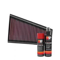 K&N Air Filter 33-2995 + Aerosol Recharge Kit