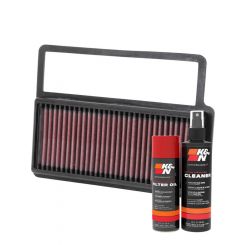 K&N Air Filter 33-3014 + Aerosol Recharge Kit