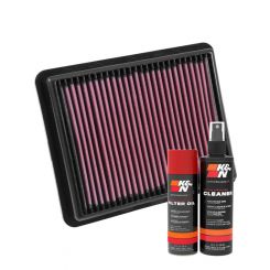 K&N Air Filter 33-3024 + Aerosol Recharge Kit