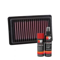 K&N Air Filter 33-3043 + Aerosol Recharge Kit