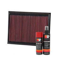 K&N Air Filter 33-3059 + Aerosol Recharge Kit