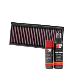 K&N Air Filter 33-3072 + Aerosol Recharge Kit