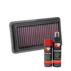 K&N Air Filter 33-3082 + Aerosol Recharge Kit