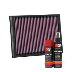K&N Air Filter 33-3086 + Aerosol Recharge Kit