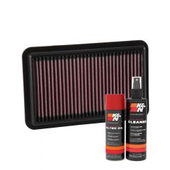 K&N Air Filter 33-3113 + Aerosol Recharge Kit