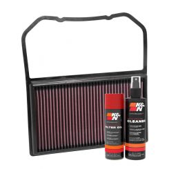K&N Air Filter 33-3121 + Aerosol Recharge Kit