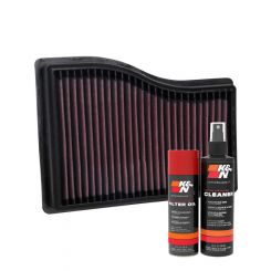K&N Air Filter 33-3132 + Aerosol Recharge Kit