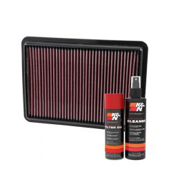 K&N Air Filter 33-5011 + Aerosol Recharge Kit