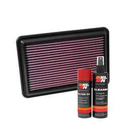 K&N Air Filter 33-5016 + Aerosol Recharge Kit