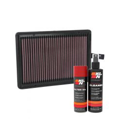 K&N Air Filter 33-5026 + Aerosol Recharge Kit