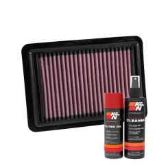 K&N Air Filter 33-5027 + Aerosol Recharge Kit