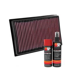 K&N Air Filter 33-5039 + Aerosol Recharge Kit