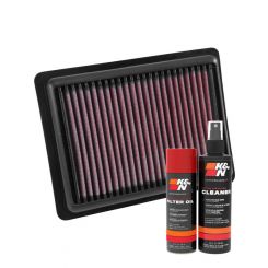 K&N Air Filter 33-5043 + Aerosol Recharge Kit