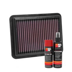 K&N Air Filter 33-5087 + Aerosol Recharge Kit