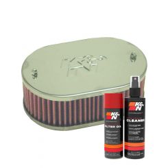 K&N Air Filter 56-9070 + Aerosol Recharge Kit