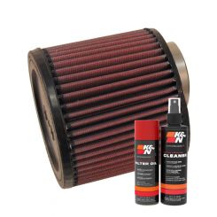 K&N Air Filter BD-6506 + Aerosol Recharge Kit