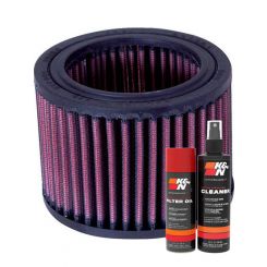 K&N Air Filter BM-0400 + Aerosol Recharge Kit