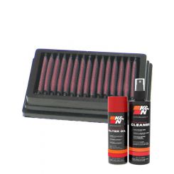 K&N Air Filter BM-1204 + Aerosol Recharge Kit