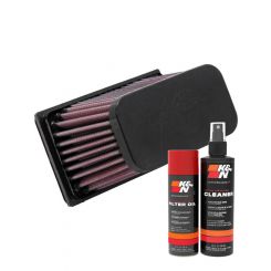 K&N Air Filter BM-1208 + Aerosol Recharge Kit