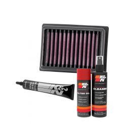 K&N Air Filter BM-6012 + Aerosol Recharge Kit