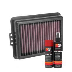 K&N Air Filter BM-8518 + Aerosol Recharge Kit