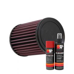 K&N Air Filter CM-8012 + Aerosol Recharge Kit