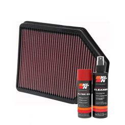 K&N Air Filter DU-1004 + Aerosol Recharge Kit