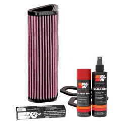 K&N Air Filter DU-1007 + Aerosol Recharge Kit